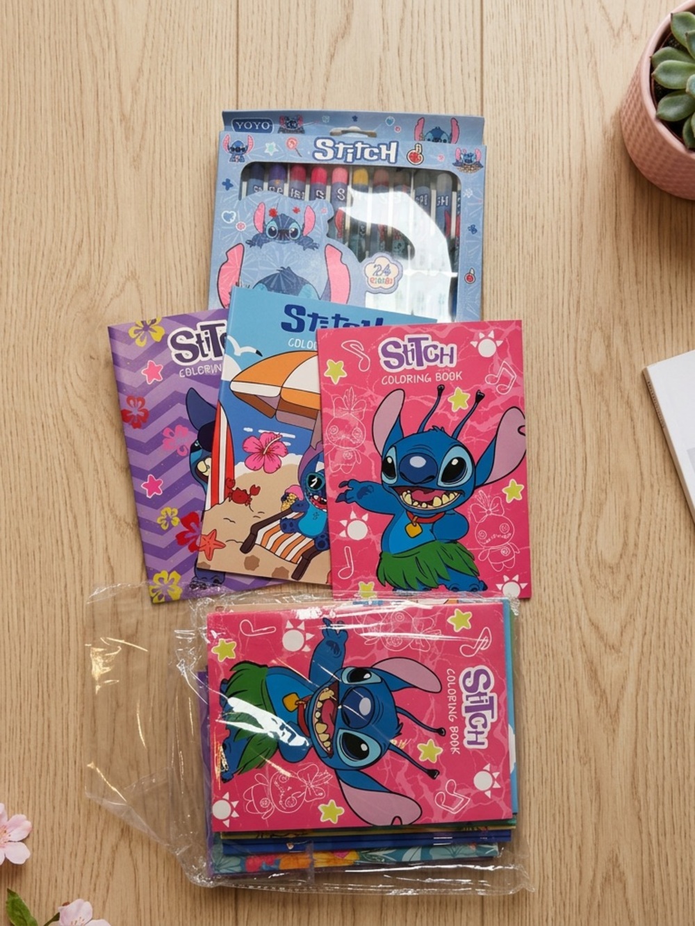 NWT Lilo & Stitch Girls/Boys Kids Coloring Activity Set